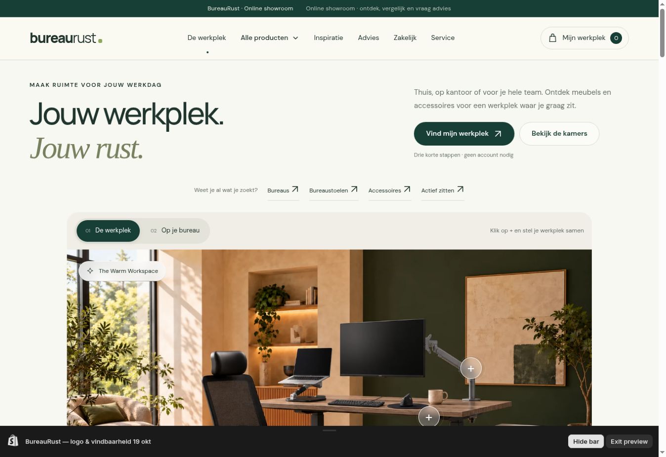 Screenshot of BureauRust